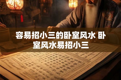 容易招小三的卧室风水 卧室风水易招小三