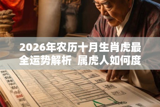 2026年农历十月生肖虎最全运势解析  属虎人如何度过2026