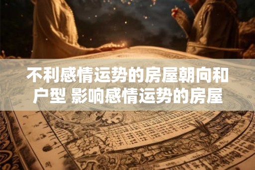 不利感情运势的房屋朝向和户型 影响感情运势的房屋朝向和户型