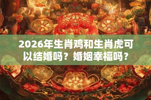 2026年生肖鸡和生肖虎可以结婚吗？婚姻幸福吗？
