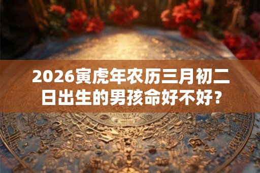 2026寅虎年农历三月初二日出生的男孩命好不好? 2026寅虎年农历三月初二日出生的男孩命好不好?