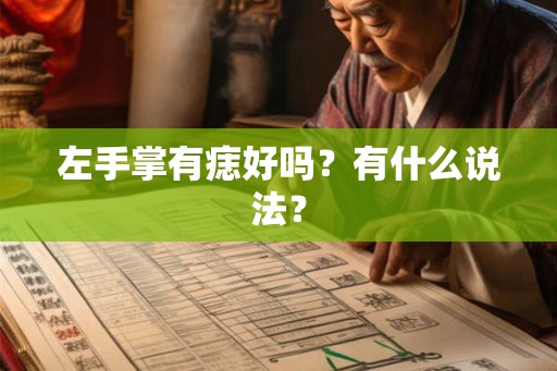 左手掌有痣好吗？有什么说法？
