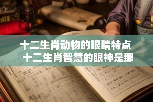 十二生肖动物的眼睛特点  十二生肖智慧的眼神是那个