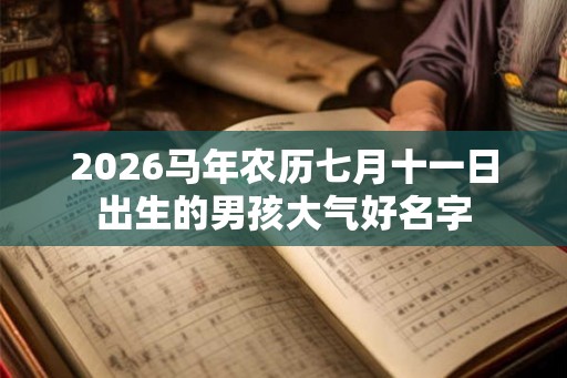 2026马年农历七月十一日出生的男孩大气好名字 2026马年农历七月十一日出生的男孩大气好名字