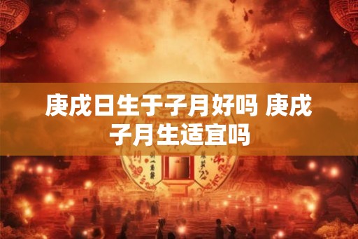 庚戌日生于子月好吗 庚戌子月生适宜吗 庚戌日生于子月好吗 庚戌子月生适宜吗