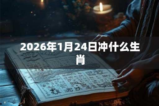 2026年1月24日冲什么生肖