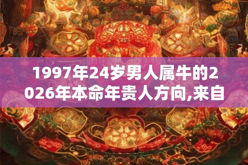 1997年24岁男人属牛的2026年本命年贵人方向,来自于职场的老前辈