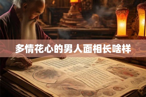 多情花心的男人面相长啥样