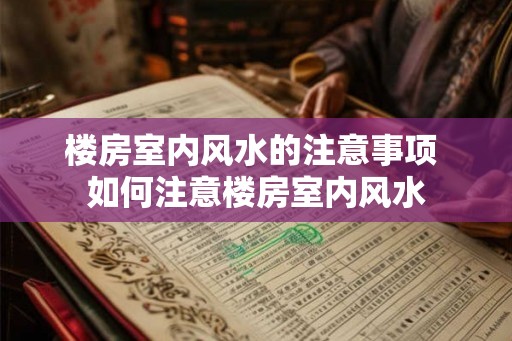 楼房室内风水的注意事项 如何注意楼房室内风水