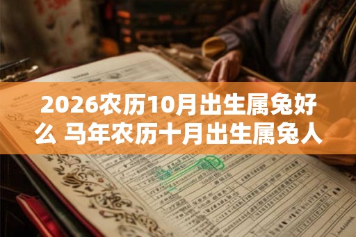 2026农历10月出生属兔好么 马年农历十月出生属兔人命运