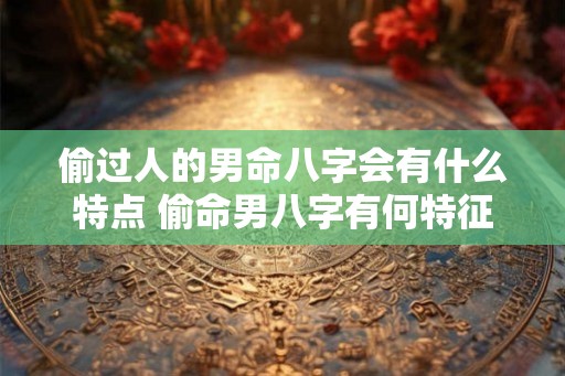 偷过人的男命八字会有什么特点 偷命男八字有何特征