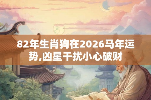82年生肖狗在2026马年运势,凶星干扰小心破财 82年生肖狗在2026马年运势,凶星干扰小心破财
