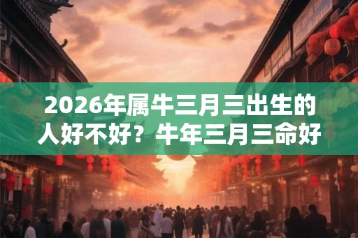 2026年属牛三月三出生的人好不好？牛年三月三命好吗？