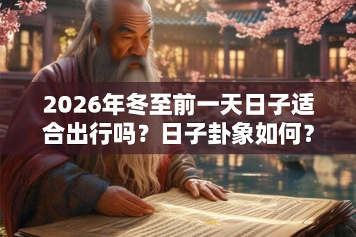 2026年冬至前一天日子适合出行吗？日子卦象如何？