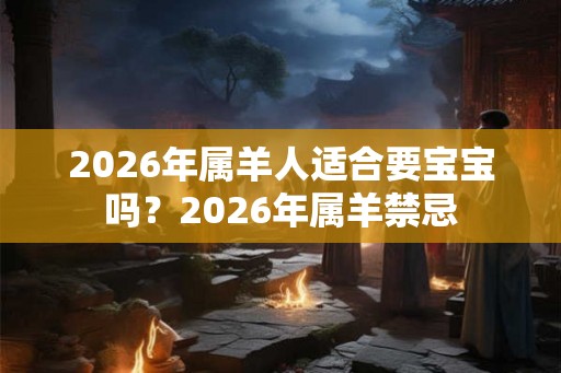 2026年属羊人适合要宝宝吗？2026年属羊禁忌