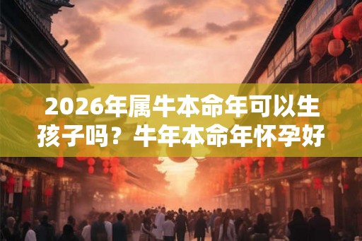 2026年属牛本命年可以生孩子吗？牛年本命年怀孕好吗？