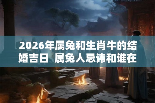 2026年属兔和生肖牛的结婚吉日  属兔人忌讳和谁在一起