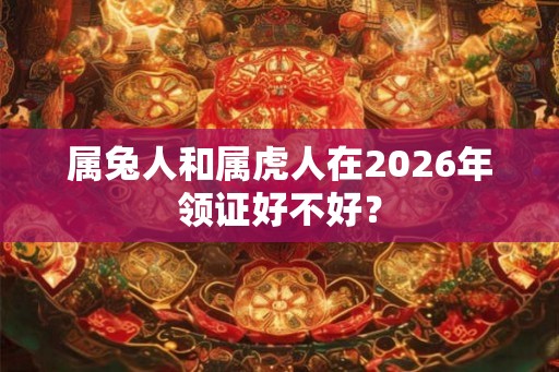 属兔人和属虎人在2026年领证好不好？