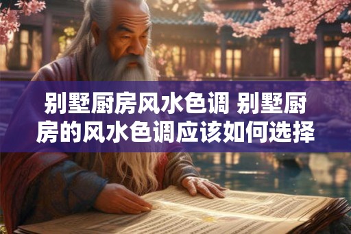 别墅厨房风水色调 别墅厨房的风水色调应该如何选择