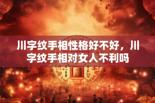 川字纹手相性格好不好，川字纹手相对女人不利吗