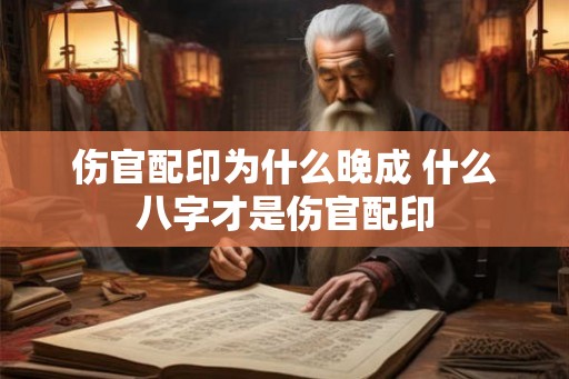 伤官配印为什么晚成 什么八字才是伤官配印