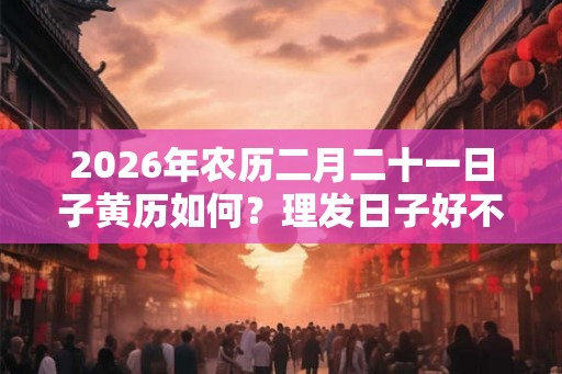 2026年农历二月二十一日子黄历如何？理发日子好不好？