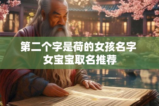 第二个字是荷的女孩名字 女宝宝取名推荐