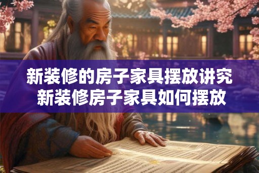 新装修的房子家具摆放讲究 新装修房子家具如何摆放