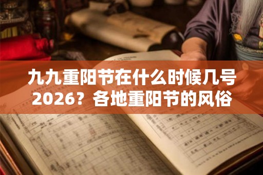 九九重阳节在什么时候几号2026？各地重阳节的风俗