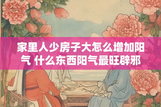 家里人少房子大怎么增加阳气 什么东西阳气最旺辟邪 家里人少房子大怎么增加阳气 什么东西阳气最旺辟邪