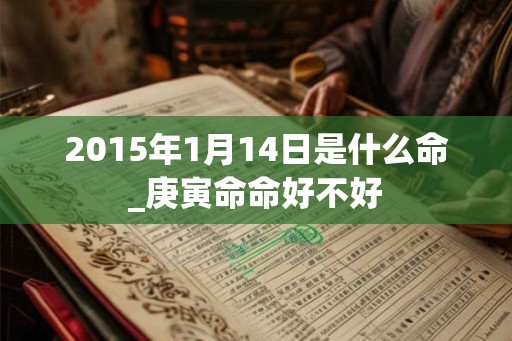 2015年1月14日是什么命_庚寅命命好不好