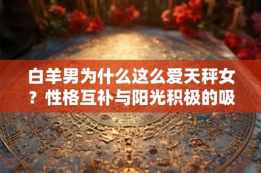 白羊男为什么这么爱天秤女?性格互补与阳光积极的吸引力 白羊男为什么这么爱天秤女?性格互补与阳光积极的吸引力