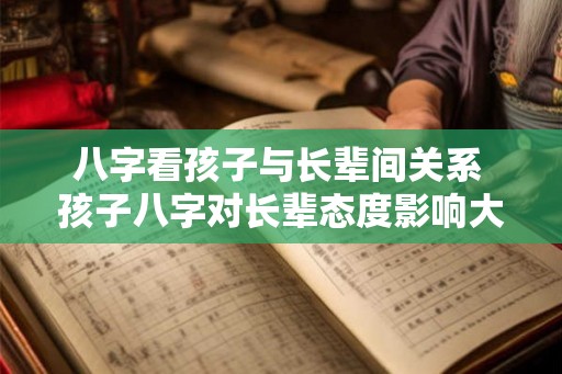 八字看孩子与长辈间关系 孩子八字对长辈态度影响大 八字看孩子与长辈间关系 孩子八字对长辈态度影响大
