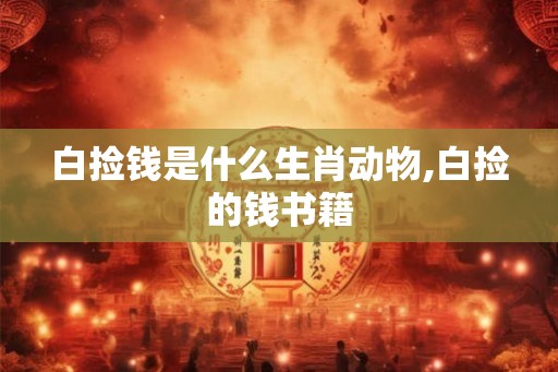白捡钱是什么生肖动物,白捡的钱书籍