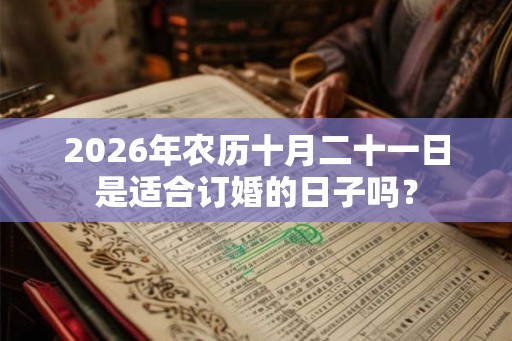 2026年农历十月二十一日是适合订婚的日子吗？