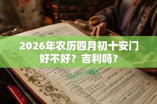 2026年农历四月初十安门好不好？吉利吗？