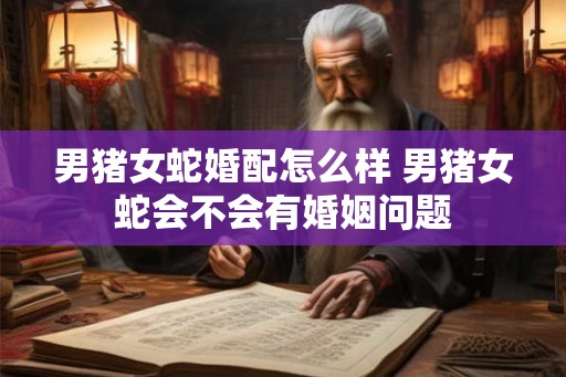 男猪女蛇婚配怎么样 男猪女蛇会不会有婚姻问题