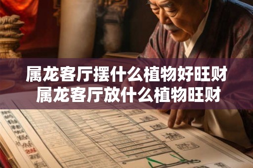 属龙客厅摆什么植物好旺财 属龙客厅放什么植物旺财