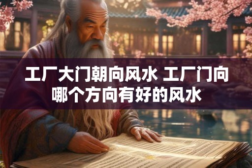 工厂大门朝向风水 工厂门向哪个方向有好的风水