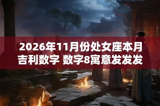 2026年11月份处女座本月吉利数字 数字8寓意发发发