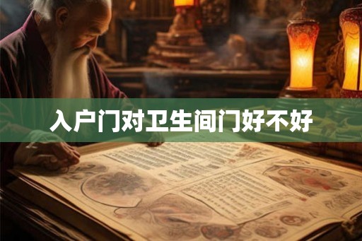 入户门对卫生间门好不好