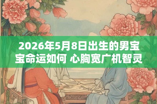 2026年5月8日出生的男宝宝命运如何 心胸宽广机智灵敏