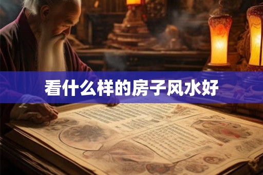 看什么样的房子风水好