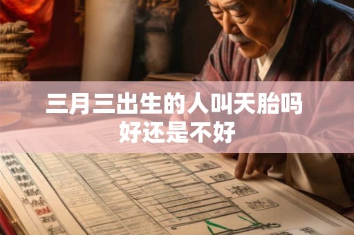 三月三出生的人叫天胎吗 好还是不好