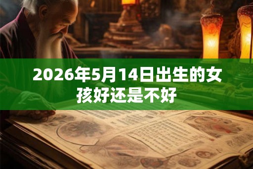 2026年5月14日出生的女孩好还是不好