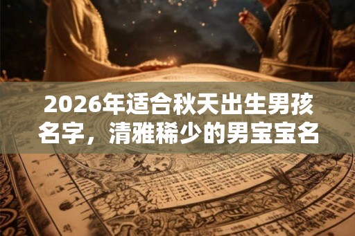 2026年适合秋天出生男孩名字,清雅稀少的男宝宝名 2026年适合秋天出生男孩名字,清雅稀少的男宝宝名
