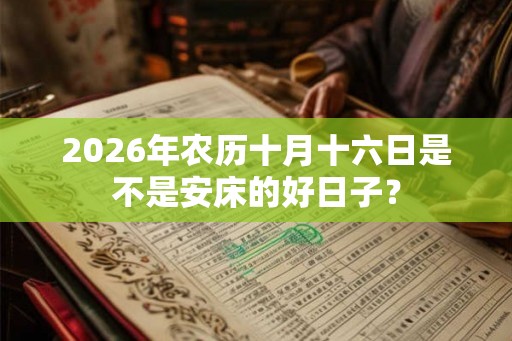 2026年农历十月十六日是不是安床的好日子？