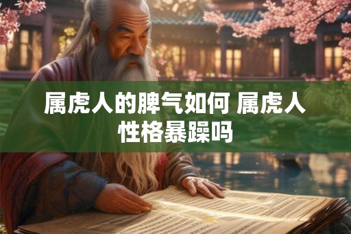 属虎人的脾气如何 属虎人性格暴躁吗