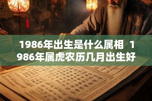 1986年出生是什么属相 1986年属虎农历几月出生好 1986年出生是什么属相 1986年属虎农历几月出生好