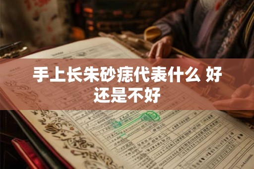 手上长朱砂痣代表什么 好还是不好